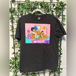 Black Simpsons Graphic Tee